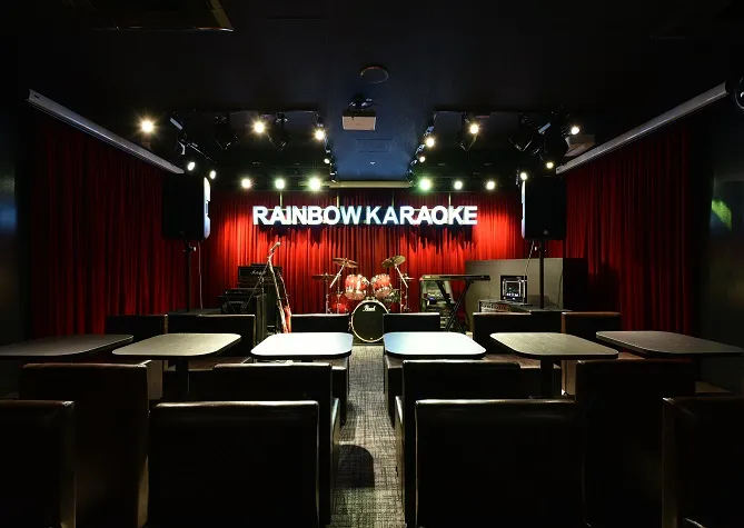 Rainbow Karaoke Band room