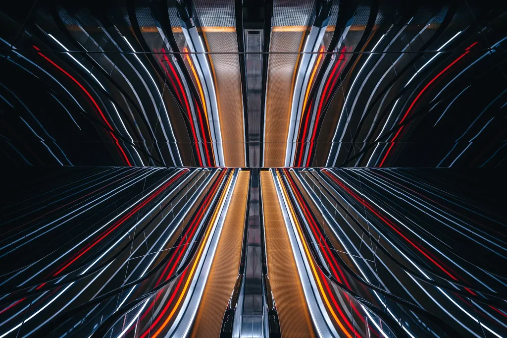 escalator in zero tokyo