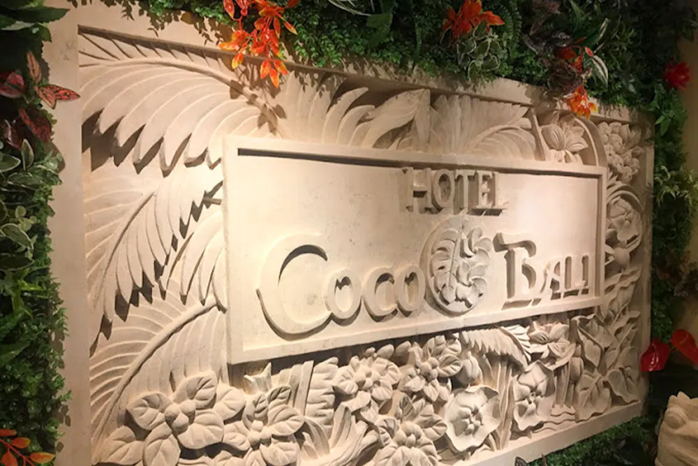 sign of Hotel Coco Bali