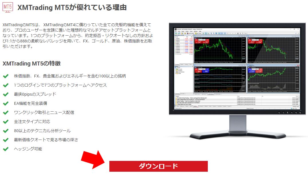 MT5のインストール画面