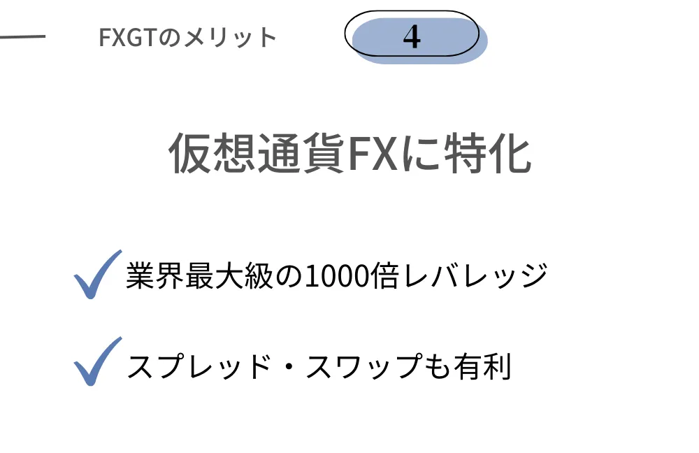 FXGTの良い評判④仮想通貨FXが有利