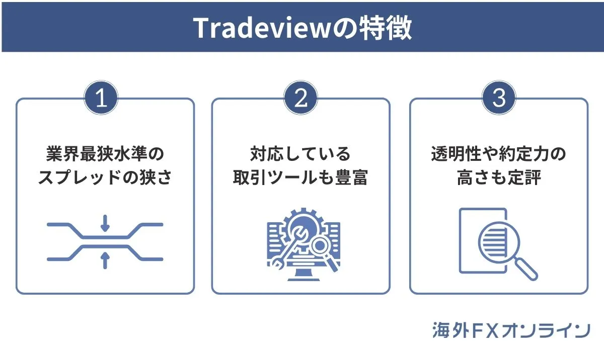 Tradeviewの特徴