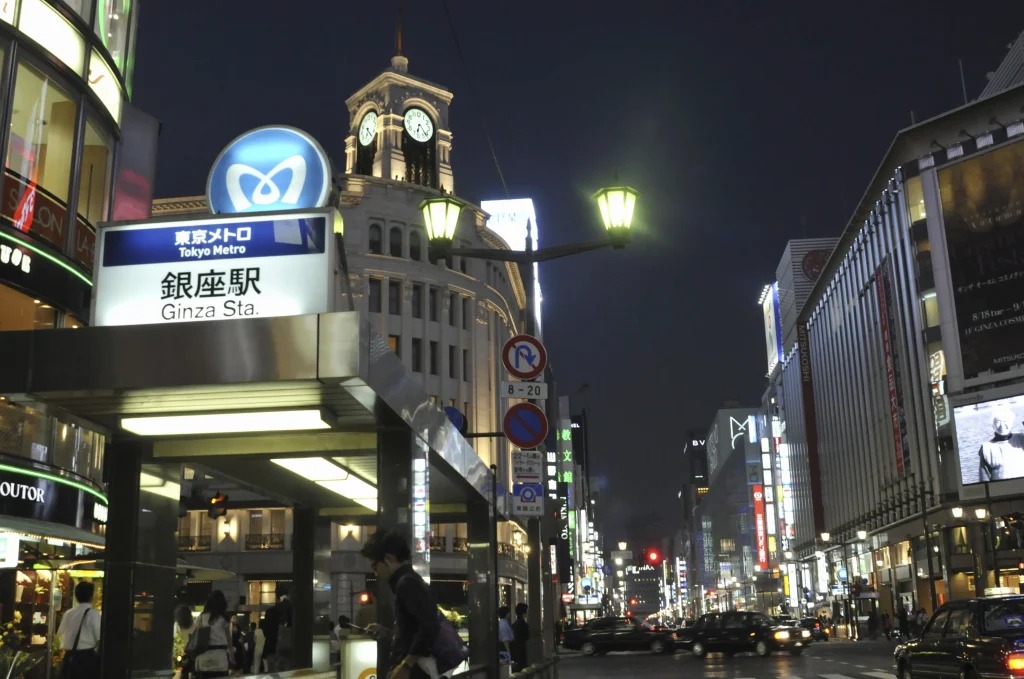 Ginza's view