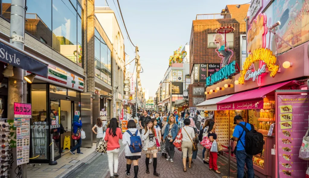 Takeshita Street in Harajuku