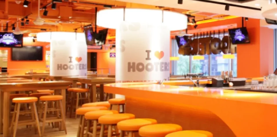 Picture inside Hooters