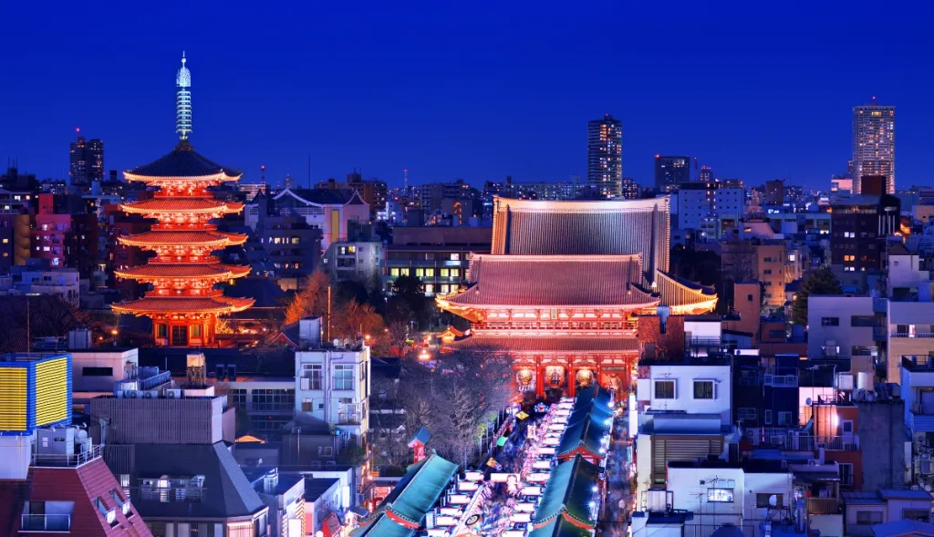 View of Asakusa