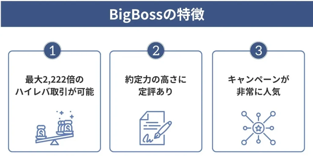 BigBossの特徴